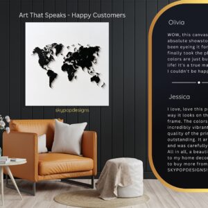 World Map Art