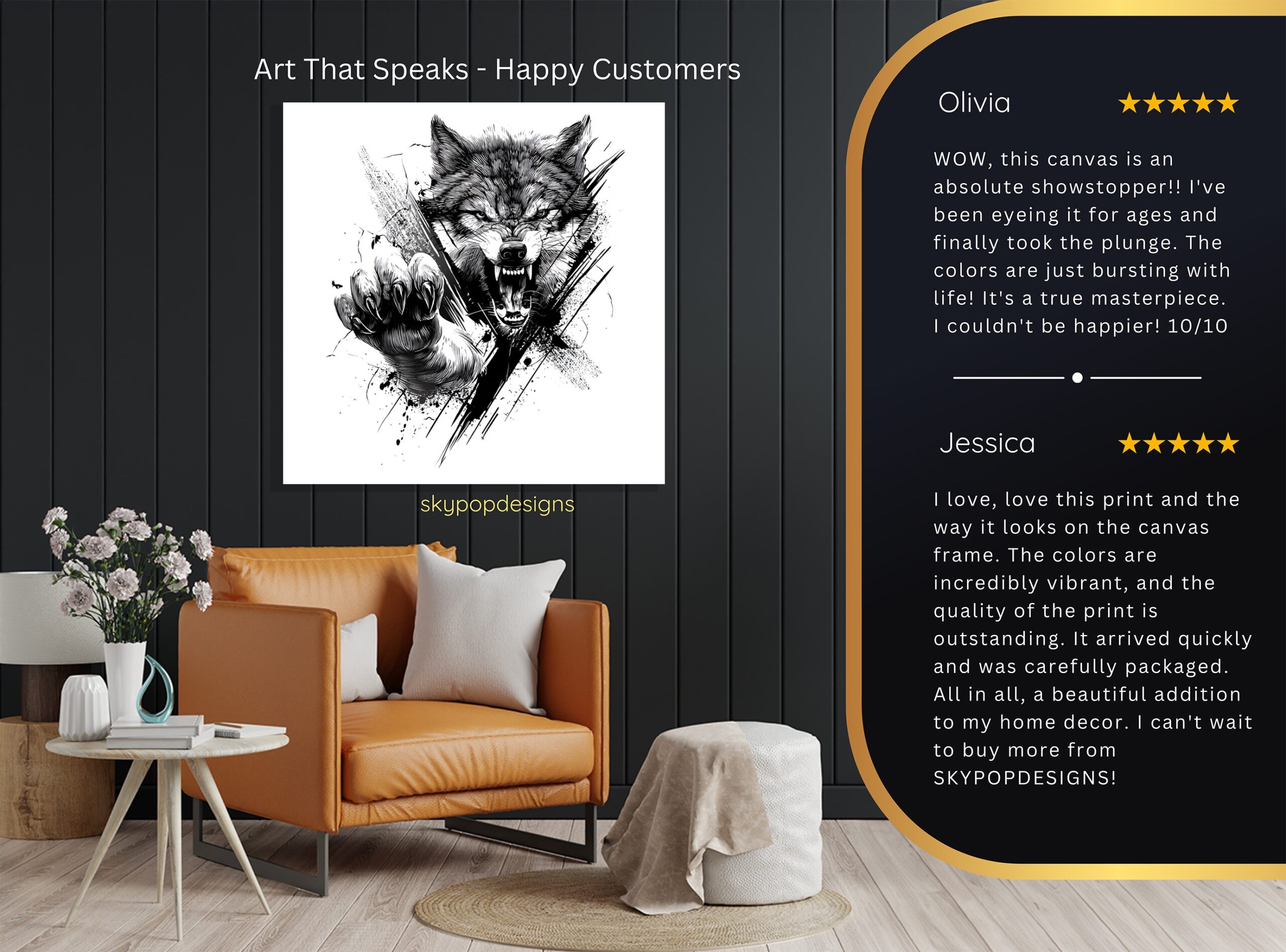 8.jpg Wolf Art