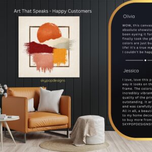 Autumn Brushstrokes Art