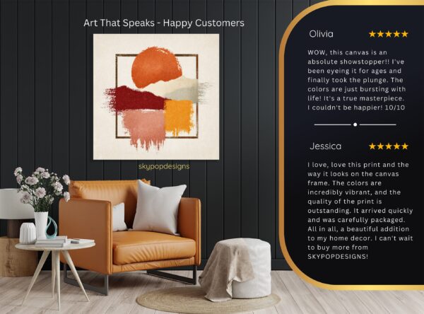 Autumn Brushstrokes Art