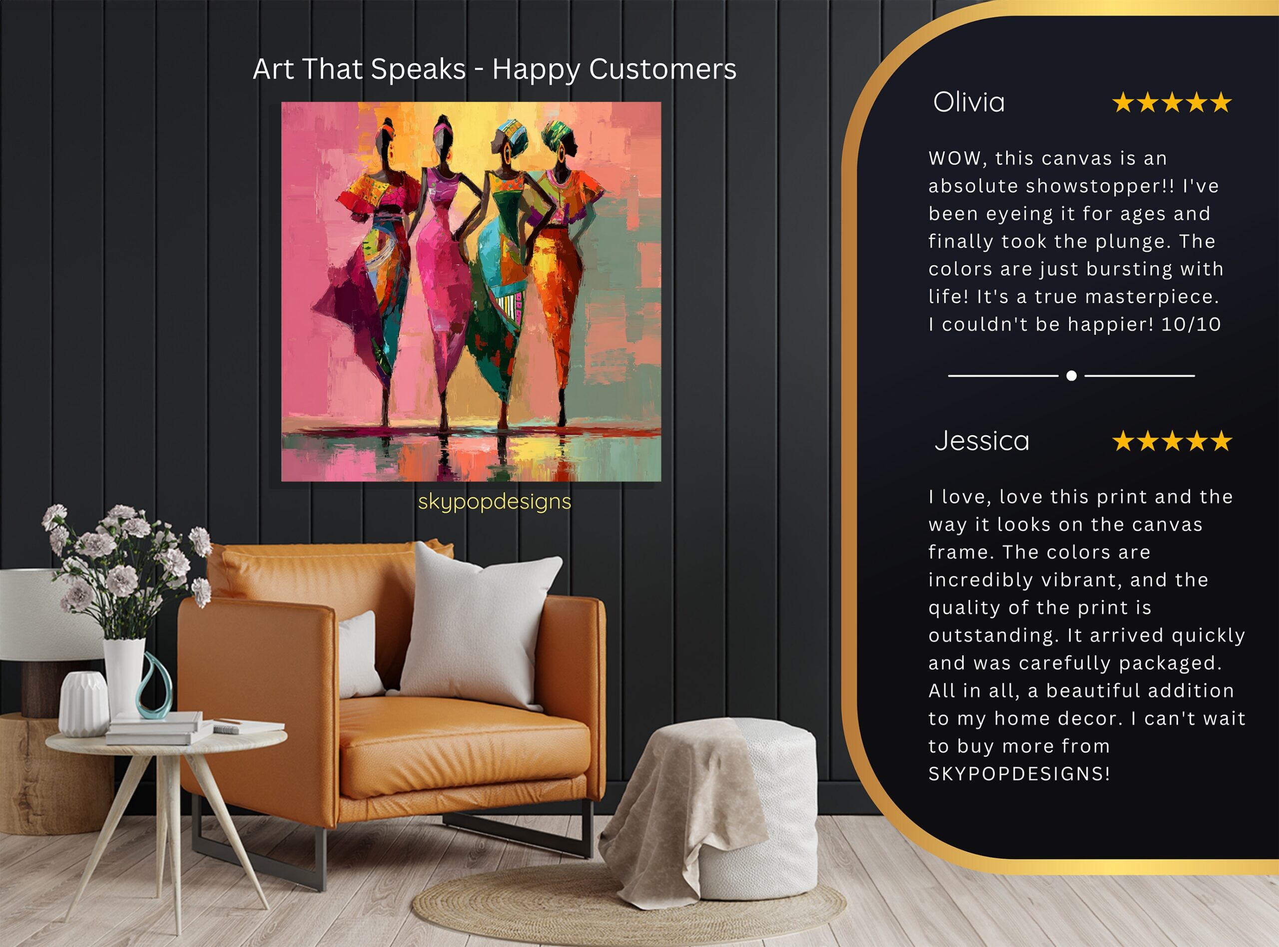 8.jpg Vibrant African Women Art