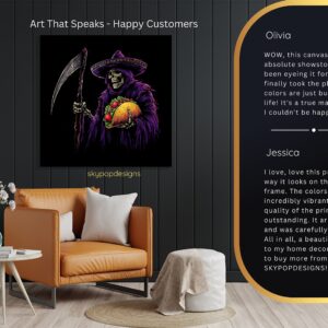 Taco Death Art