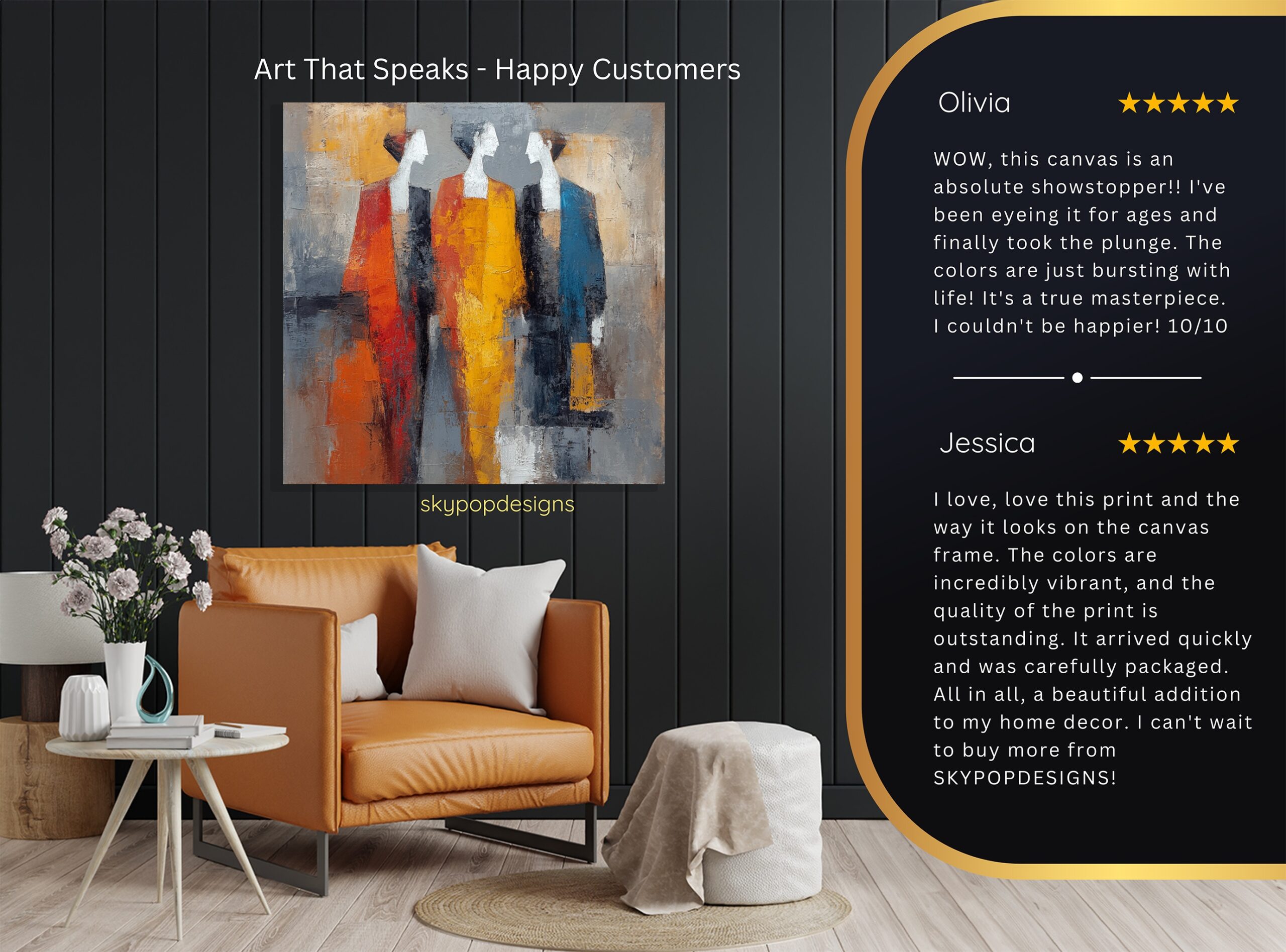 8.jpg Colorful Silhouettes Art