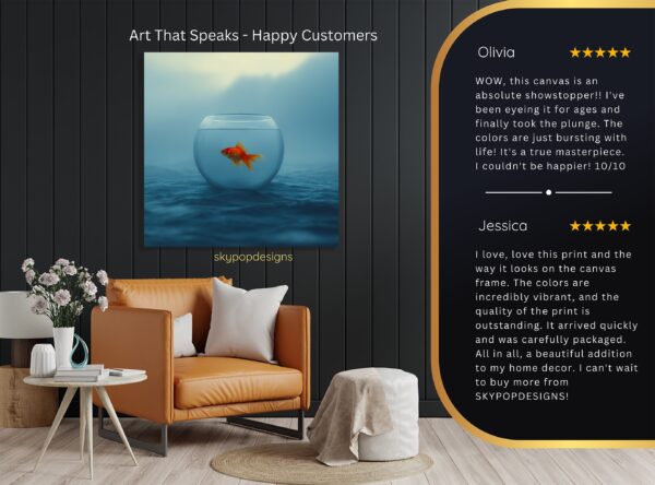Goldfish Bowl Art