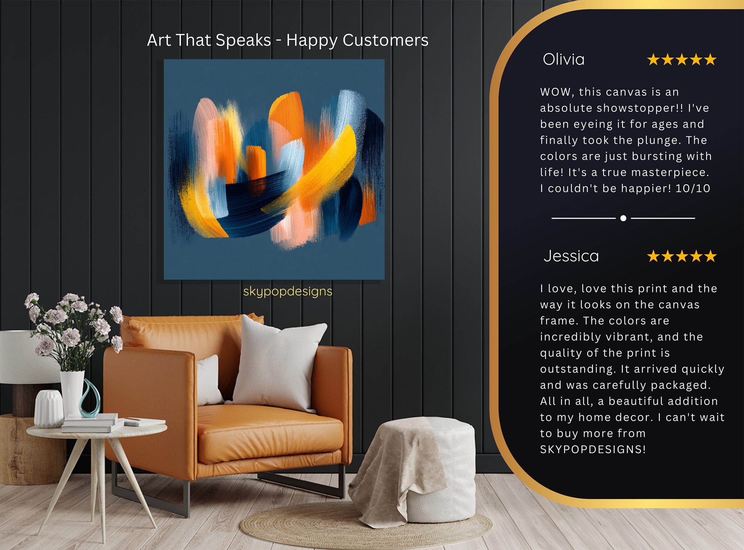 8.jpg Vibrant Brushstrokes Art