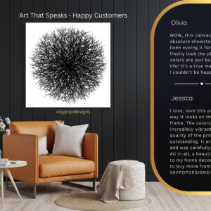 Intricate Branch Network Art