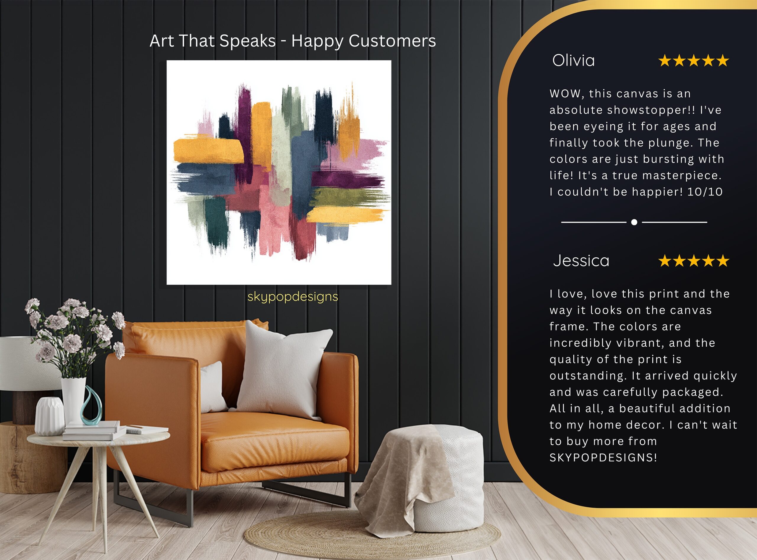 8.jpg Vibrant Brushstroke Art