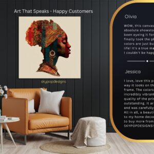 African Heritage Profile Art