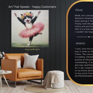Dancing Cat Art