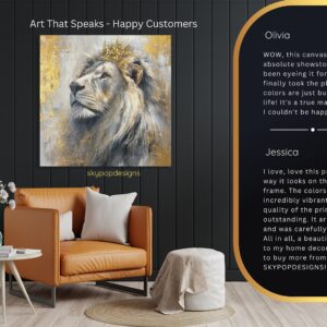 Lion King Crown Art