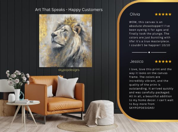 Lion King Crown Art