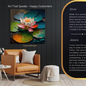 Water Lily Bloom Art