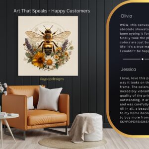 Bee Garden Art