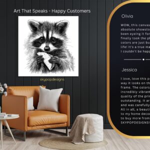 Raccoon Art