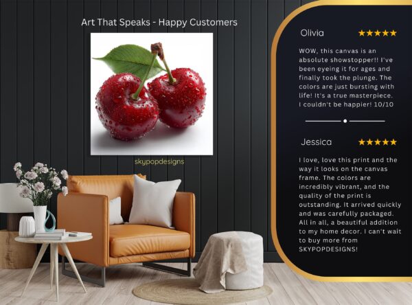 Fresh Cherry Art
