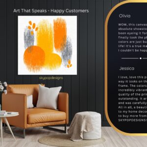 Vibrant Brushstrokes Art