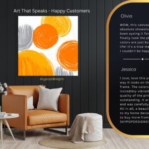 Citrus Circles Art