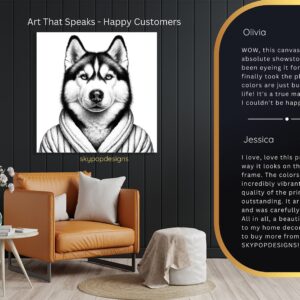 Siberian Husky Art