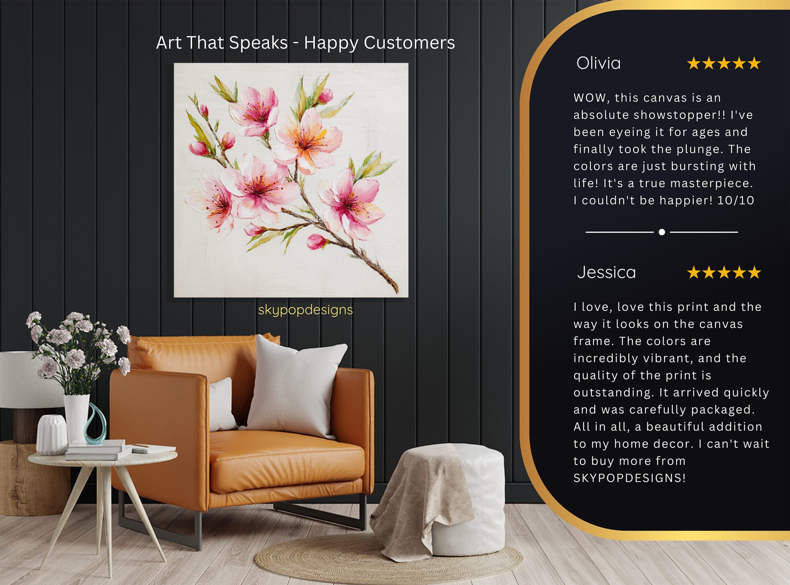 8.jpg Cherry Blossom Branch Art