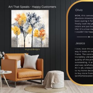 Autumn Trees Art