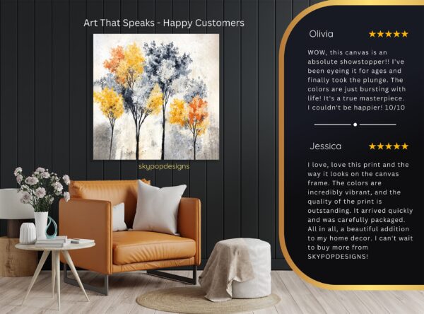 Autumn Trees Art