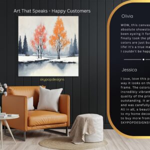 Autumn Trees Art