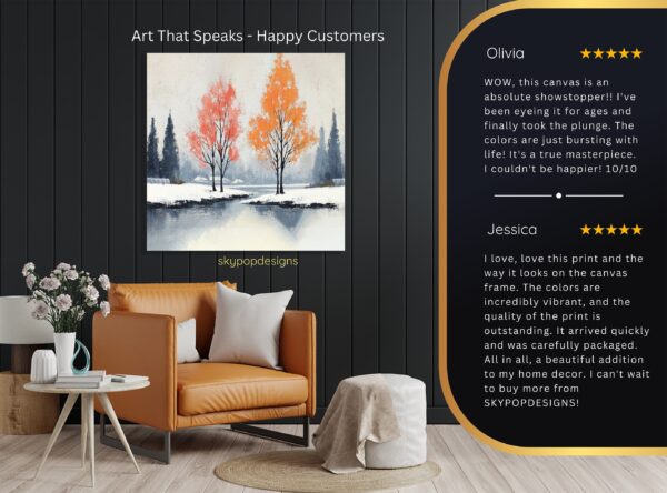 Autumn Trees Art