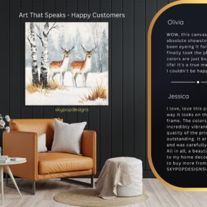 Deer Forest Art