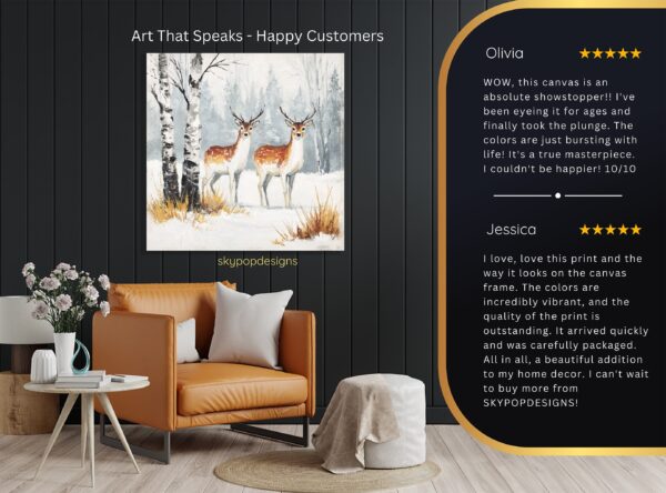 Deer Forest Art