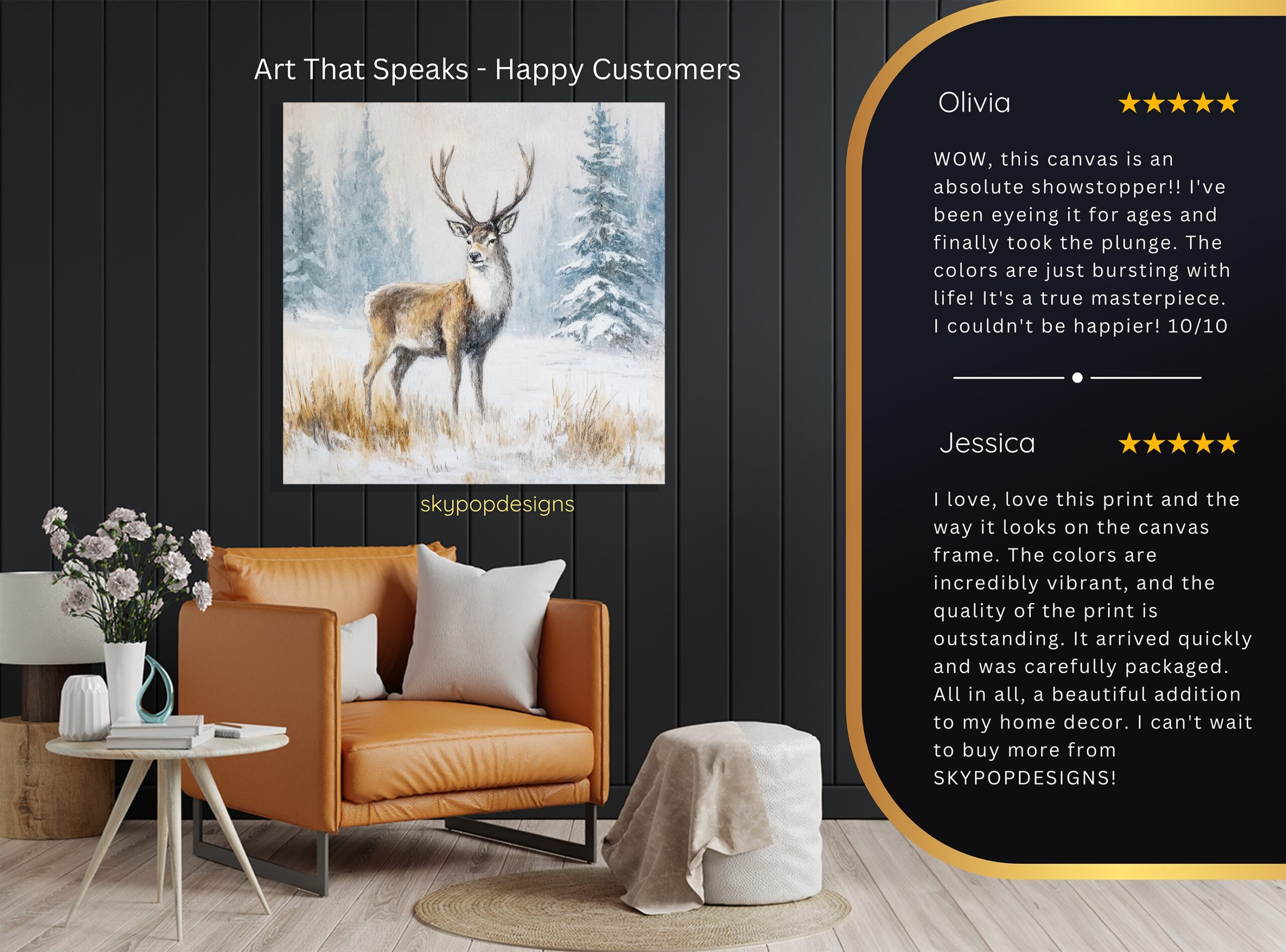 8.jpg Deer Art