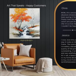 Autumn Stream Art