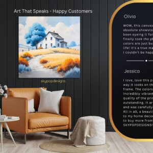 Countryside Farmhouse Art