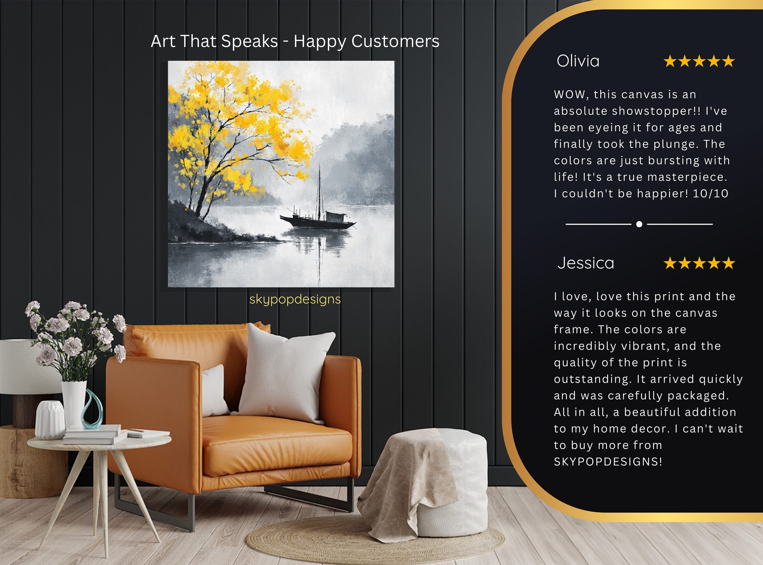 8.jpg Yellow Tree Lake Art