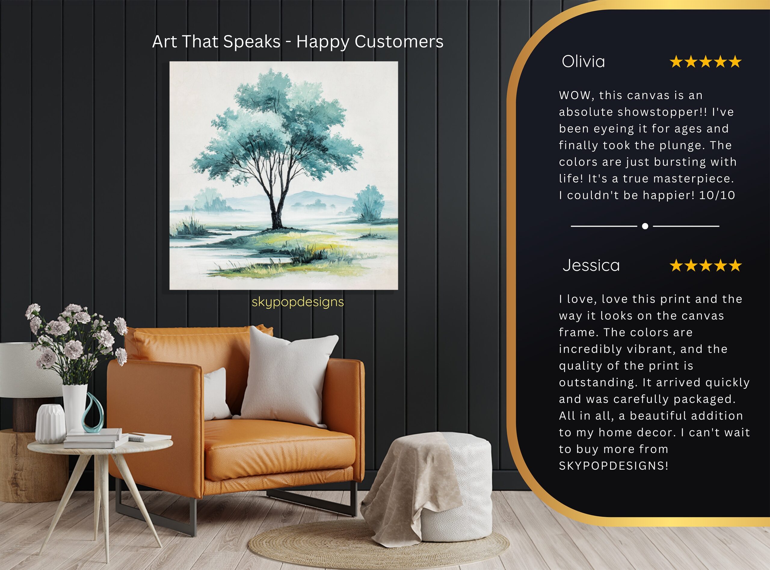 8.jpg Serene Tree Lake Art