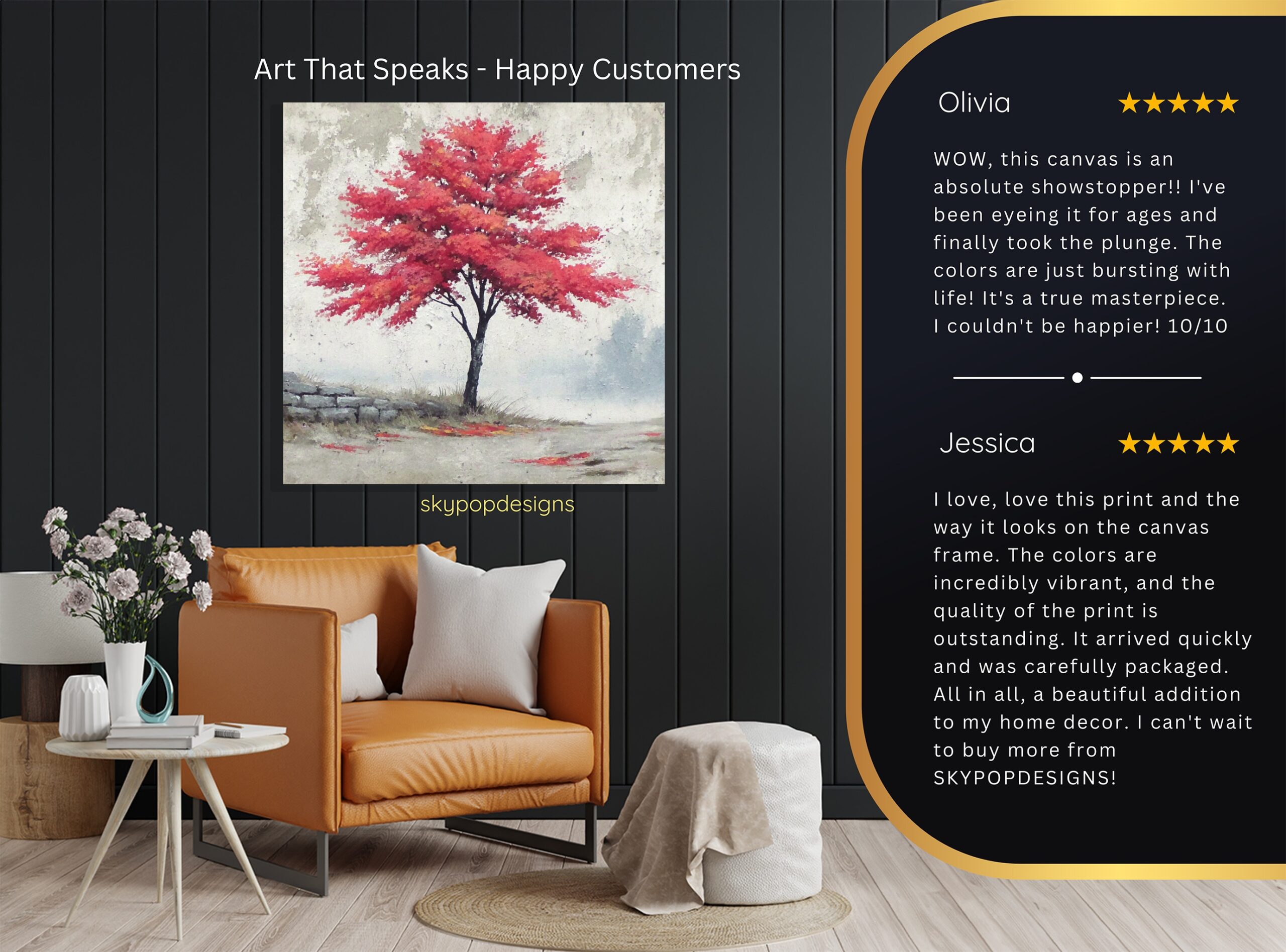 8.jpg Red Maple Tree Art