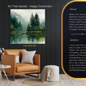Forest Lake Bird Art