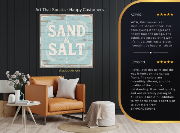 Coastal Sand & Salt Art