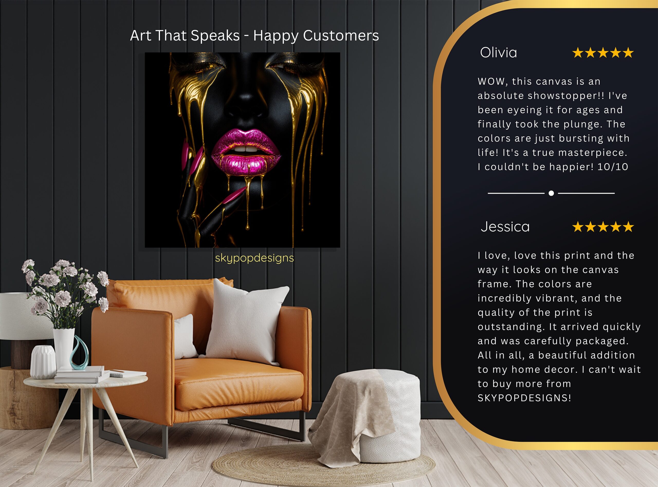 8.jpg Liquid Gold Lips Art