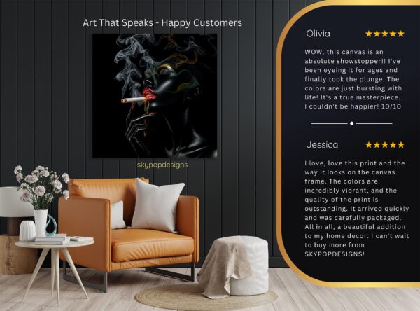 Smoky Allure Art