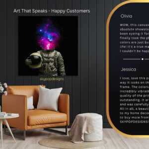 Cosmic Astronaut Art