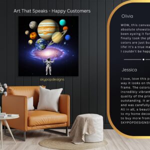 Astronaut Planet Balloon Art