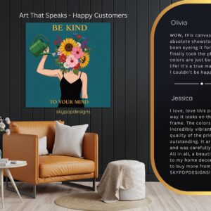 Floral Mind Kindness Art
