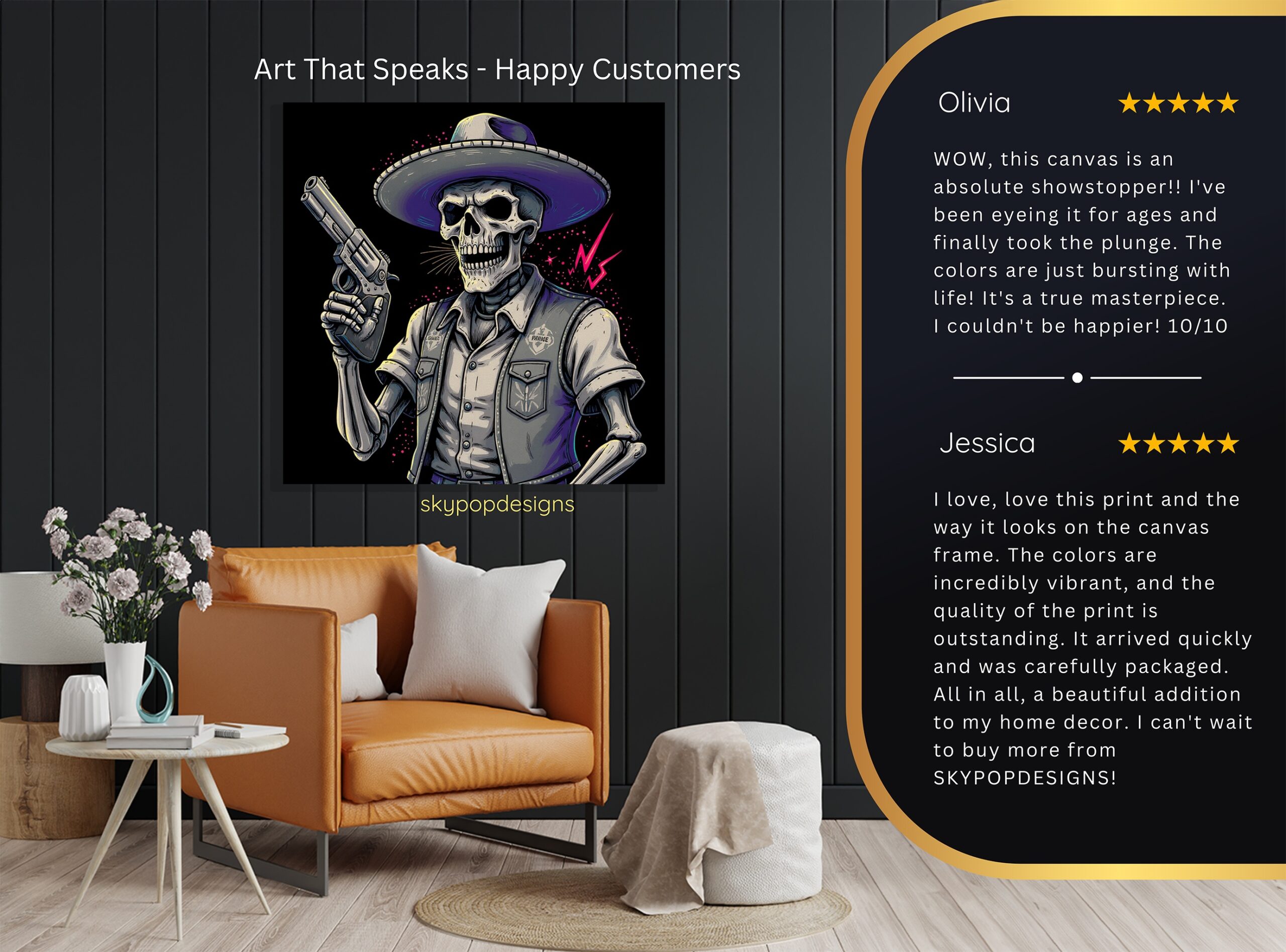 8.jpg Gunslinger Skull Art