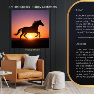 Horse Silhouette Art