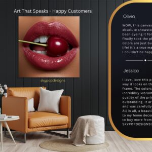 Cherry Lips Art