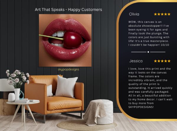 Cherry Lips Art