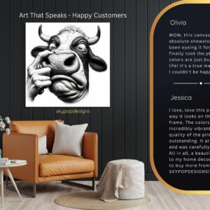Highland Cow Art