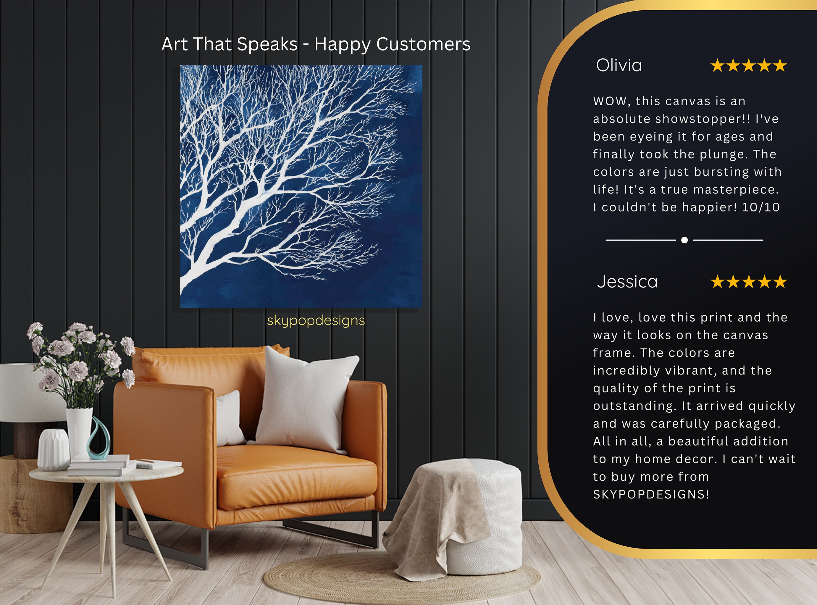 8.jpg Winter Tree Silhouette Art