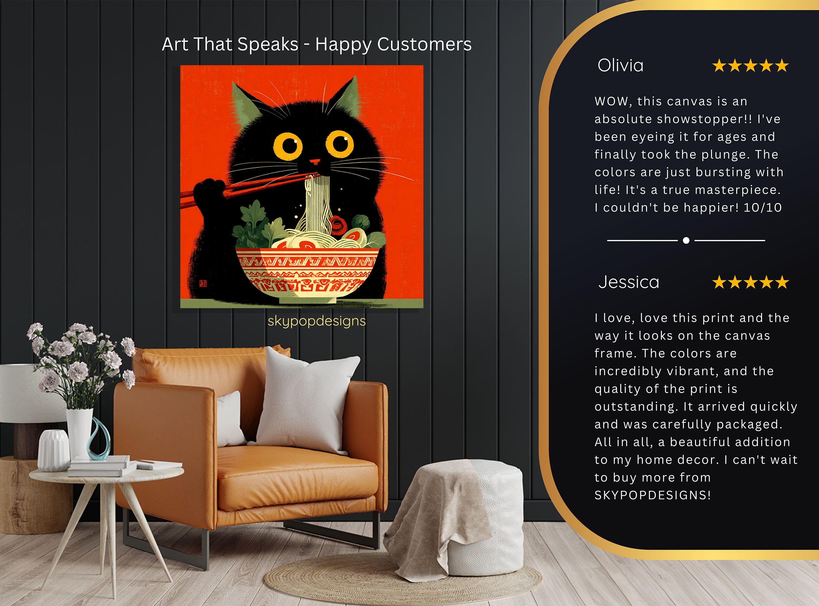 8.jpg Cat Noodle Bowl Art