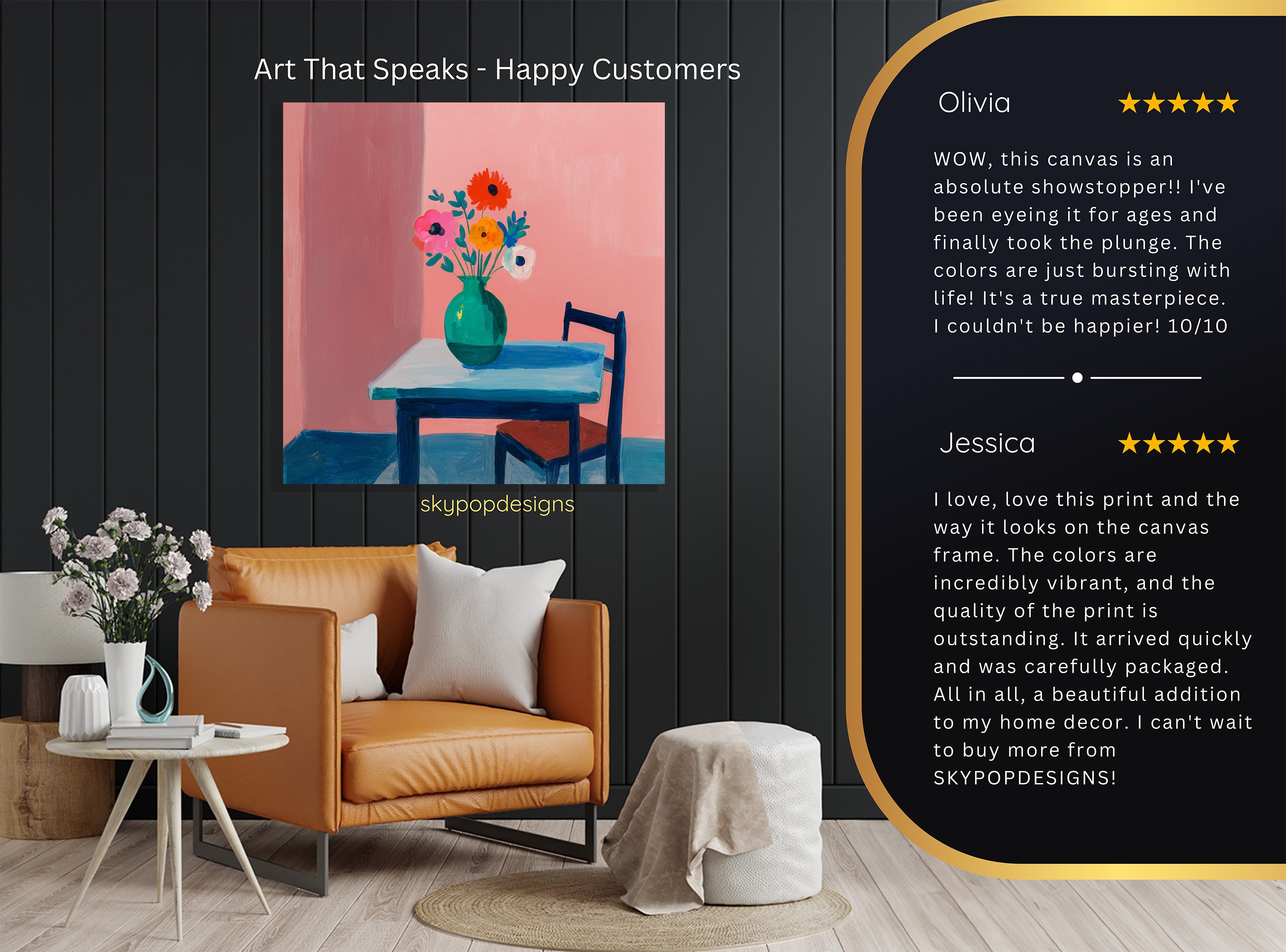 8.jpg Vibrant Floral Vase Art
